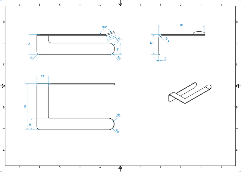 CLAIR Toilet Paper Holder