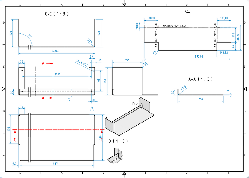 LUMO Livingroom Shelf